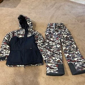 Arctix brand boys ski jacket and snow pants